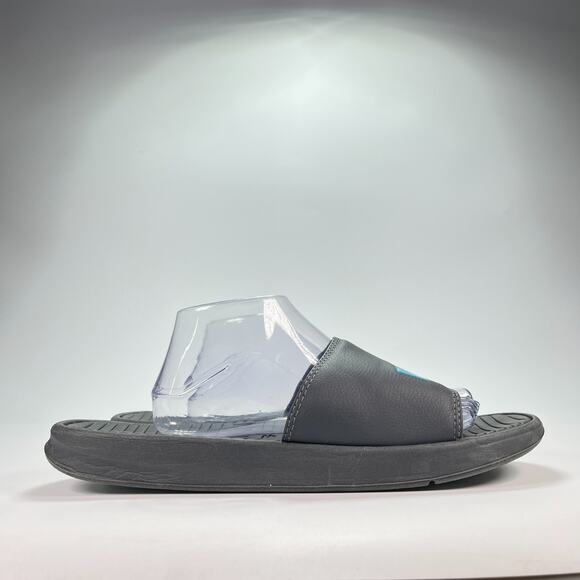 Puma Cool Cat 2.0 Charcoal Gray Lightweight Slip On Slide Sandals Men’s Size 12 - Picture 1 of 10